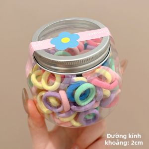 NING ZHOU | Dây Đai Tóc Đuôi Ngựa Cao Cấp Màu Đen Chất Lượng Bền