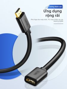 YUEYUZHE | Dây HDMI Nam sang Nữ 4K