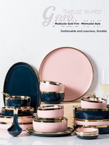 KANGMO | Aesthetic Luxury Ceramic Tableware Set