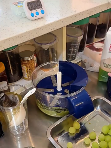 LODER Automatic Electric Grape Peeler Machine | Rechargeable Fruit & Vegetable Skin Remover | Portable Kitchen Gadget