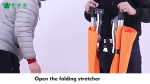 【Local Delivery】Heavy Duty foldable portable stretcher Medicus Folding Bed Emergency Folding Stretcher Easy to fold and carry lightweight and sturdy suitable for various disaster relief scenarios Industrial Strength stretcher fireproof and waterproof