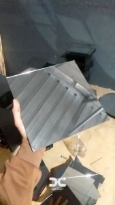 Kaca Cermin Dekorasi Minimalis Ukuran 30CM x 30CM / Asli Bukan Stiker / Aesthetic Mirror / Murah Harga Pabrik