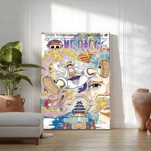Bandai | Anime O-One P-Piece Anime Posters Sticky Whitepaper Prints Posters Artwork Kawaii Room Decor