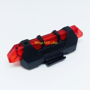 đèn cảnh báo cho xe đạp sạc điện bộ 1 cái kèm cáp sạc