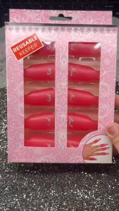 ที่หนีบสําลีล้างเล็บเจล ถอดอคลีลิค 10ชิ้น