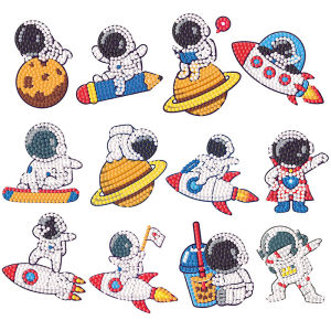 Diamond Sticker DIY Handmade Childrens Creative Stick-On Mosaic Artwork Boys Ultraman Sticker Craft Kit Đồ Chơi Sáng Tạo