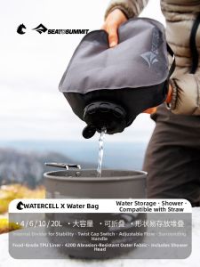 Portable Large Capacity Pressable Water Bag