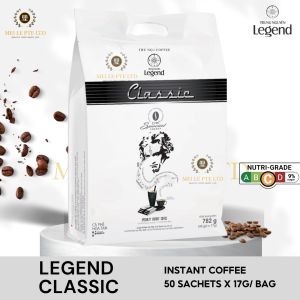 TRUNG NGUYEN LEGEND INSTANT CLASSIC COFFEE 50 STICKS x 17g/850g PER BAG  👍🍵☕