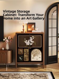 MEISD | Retro Style Steel Storage Cabinet