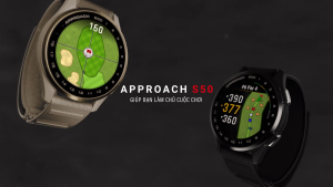Đồng hồ GPS chơi Golf Garmin Approach S50 - Hàng chính hãng