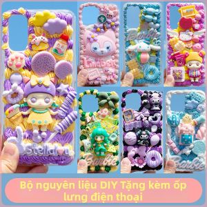 XICAI | Bộ DIY Vỏ Điện Thoại Dạng Kem Gel