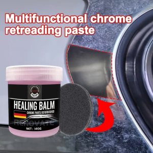 Chrome Polish Refurbishing Paste for Vehicle Plating RestorationPolishing and Plating Repair for Aluminum Wheels and Bumpers