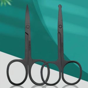 Kéo Mũi Tròn Inox Cắt Tỉa Tóc Lông Mũi Lông Mi Lông Mày An Toàn