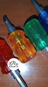 Obeng bolak balik mini cebol min plus 2 way