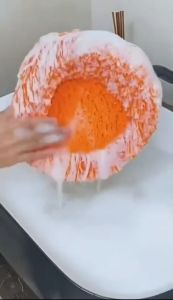 mop บ้านสะอาด ไม้ถูพื้น ไม้ม็อบถูพื้น ไม้ถูพื้นม็อบ  อัจฉริยะ ใช้งานง่าย ไม้ถูพื้น สีส้มน่ารัก เข้าใหม่"  ส่งเร็ว