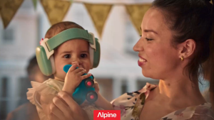 Alpine Muffy Baby Earmuffs Sky Blue | Sound Proof Infant Ear Muff Protection For Airplane Headphone Penutup Telinga