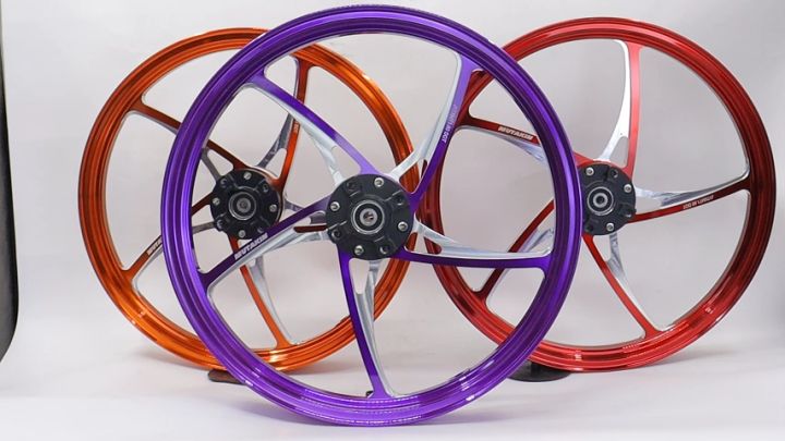 MUTAKIN X5 Pro CNC Mags Front Disc 4 holes Rear Disc 5 holes 1.6x1.6x17 Sniper 150 Sniper 155