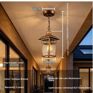 Waterproof Solar Hanging Light for Outdoor