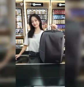 LB506 - Tas Ransel Laptop LENYES LB-506 Backpack Tas Punggung Pria Untuk Kerja Sekolah atau Kuliah Max 14inch