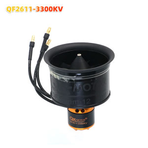 mitoot | QX-MOTOR 50mm Quạt Dẫn Hướng EDF 12 Cánh QF2611 Động Cơ Không Chổi Than Cho Máy Bay RC DIY 3300/4000/4600/5000KV Tùy Chọn Có Sẵn