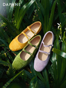 Daphne | Spring New Velvet Flat Mary Jane Shoes