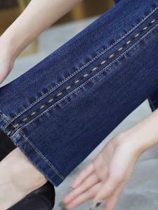 กางเกงยีนส์ทรงหลวมเอวสูงทรงหลวมสำหรับผู้หญิง ฤดูใบไม้ผลิและฤดูร้อน 2025 กางเกงขายาวทรงขาบานเอวสูงทรงเข้ารูป