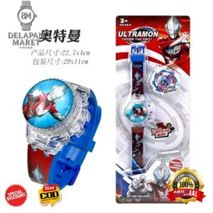 Jam Tangan Anak Digital DM33487 Karakter lampu LED berwarna-warni Musik Bisa Nyala Original