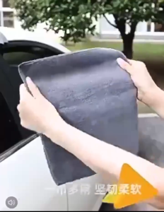Car Wash Towel Cleaning Tool Drying Absorbent Microfiber Coral velvet Suede Double-Sided Kain
