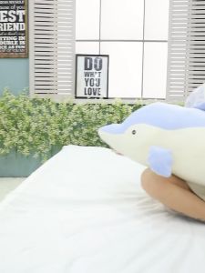 Gấu Bông Hình Con Cá Heo Siêu Dễ Thương Đủ Màu Đủ Size Cao Cấp HADA Cho Bé