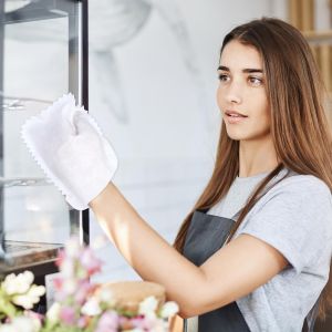 10/30/50PCS Dust Cleaning Gloves Non-woven Fish Scale Duster Cleaning Gloves Reusable Household Kitchen Gloves Clean Tools