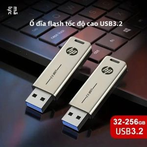 Ổ Đĩa Flash USB Kim Loại HP X796W 32GB/64GB/128GB/256GB USB3.2 Tốc Độ Cao Ổ Đĩa Bút Cá Tính Sáng Tạo