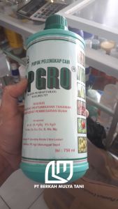 Pupuk Pelengkap Cair Organik SPGRO Hijau 750 ML Original Penyubur Tanaman