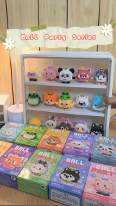 Ball Party Bricks Nano Building Blocks Cartoon Educational Toys for Kids Mainan Hadiah Birthday Gift