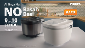 Philips Digital Rice Cooker Magicom HD4812/31 3000 Digital Series Premium Kapasitas 1.8 L Hitam - FreshDefense Technology 