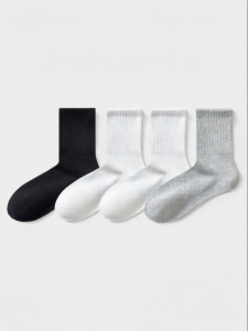 Antibacterial Anti-Odor Cotton Short Socks