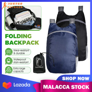 Foldable Lightweight Outdoor Backpack Hiking Bag Camping Cycling Sport Bag Beg Galas Large Capacity