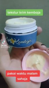 KRIM KEMBOJA TREATMENT NIGHT CREAM / SAKA GLOWING FOUNDATION