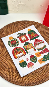 Hangtag Natal Hang Tag Christmas Kartu Ucapan Box Hampers | HTK SC