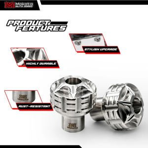 Mokoto Elite Series Elite-12641 Plate Bolts Universal Stainless 304