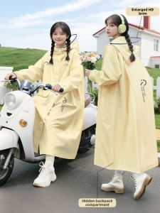 KeyRu | Áo Mưa Toàn Thân Chống Mưa Nặng cho Người Lớn Đi Xe Điện