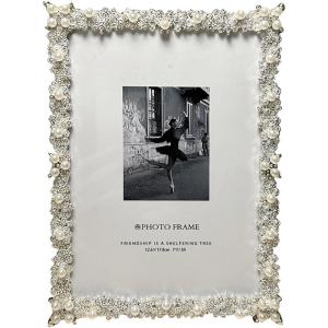 Modern Simplicity Metal Pearl Photo Frame Tabletop Display 6 7 10 Inches Living Room Bedroom Decor Wedding Photo Frame