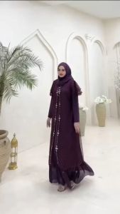 Keindahan dan Elegansi Keinara Set Gamis Kondangan Kekinian