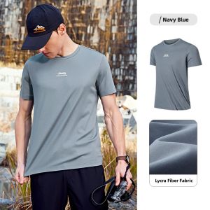 Jeep | Jeep Quick Dry Half Sleeve Round Neck T-Shirt Men Outdoor Running Travel Lightweight Breathable Sweat Absorbent White Short Sleeve