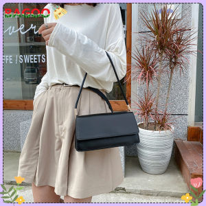 Túi Tote Nữ Túi Lật Đa Năng Bằng Da PU Trơn Túi Đeo Vai Dưới Cánh Tay Túi Xách Thời Trang