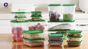 17pcs Grains Beans Storage Jar Tank Set for Keeping Food Fresh in the Refrigerator - Kitchen Utensils
