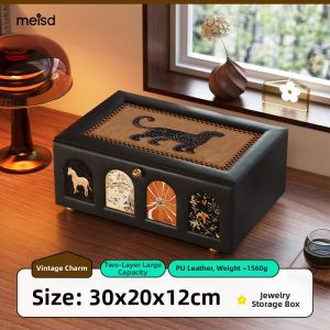 MEISD | Wood Jewelry Storage Box
