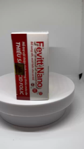 Viên Uống FEVITT NANO Bổ Sung Sắt Bổ Máu Cải Thiện Tình Trạng Thiếu Máu - Hộp 100 Viên