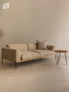 NONG HOME | Zen Style Linen Fabric Down Sofa