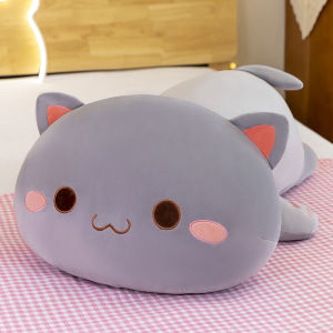 JIFANPAUL | Soft and Plush Peach Cat Sleeping Pillow