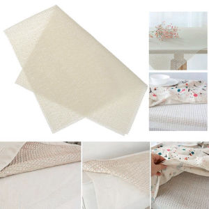 PVC Antiskid Rug Pad For Hard Surface Floors Gripper Carpet Anti Slip Under Mattress Sofa Cushion Mesh Pads Non-Slip Shower Mat